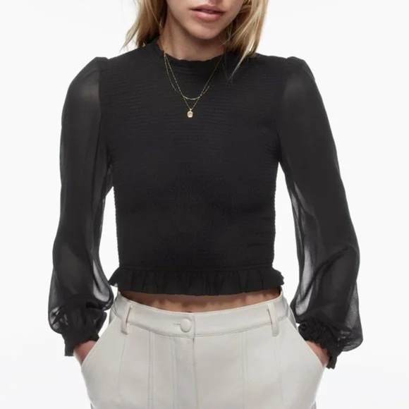 Aritzia Wilfred Tempest blouse - Picture 3 of 6